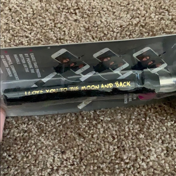 Metallic Selfie Stick “I love you to the moon” - Picture 3 of 3